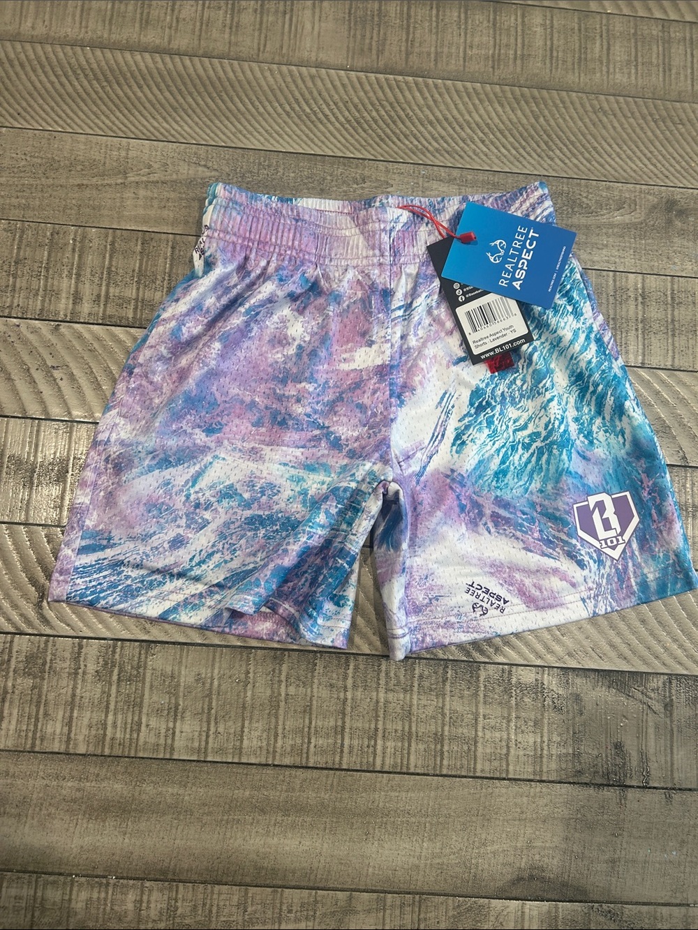Reel-Tec Aspect Kids' Purple & Blue Swim Shorts